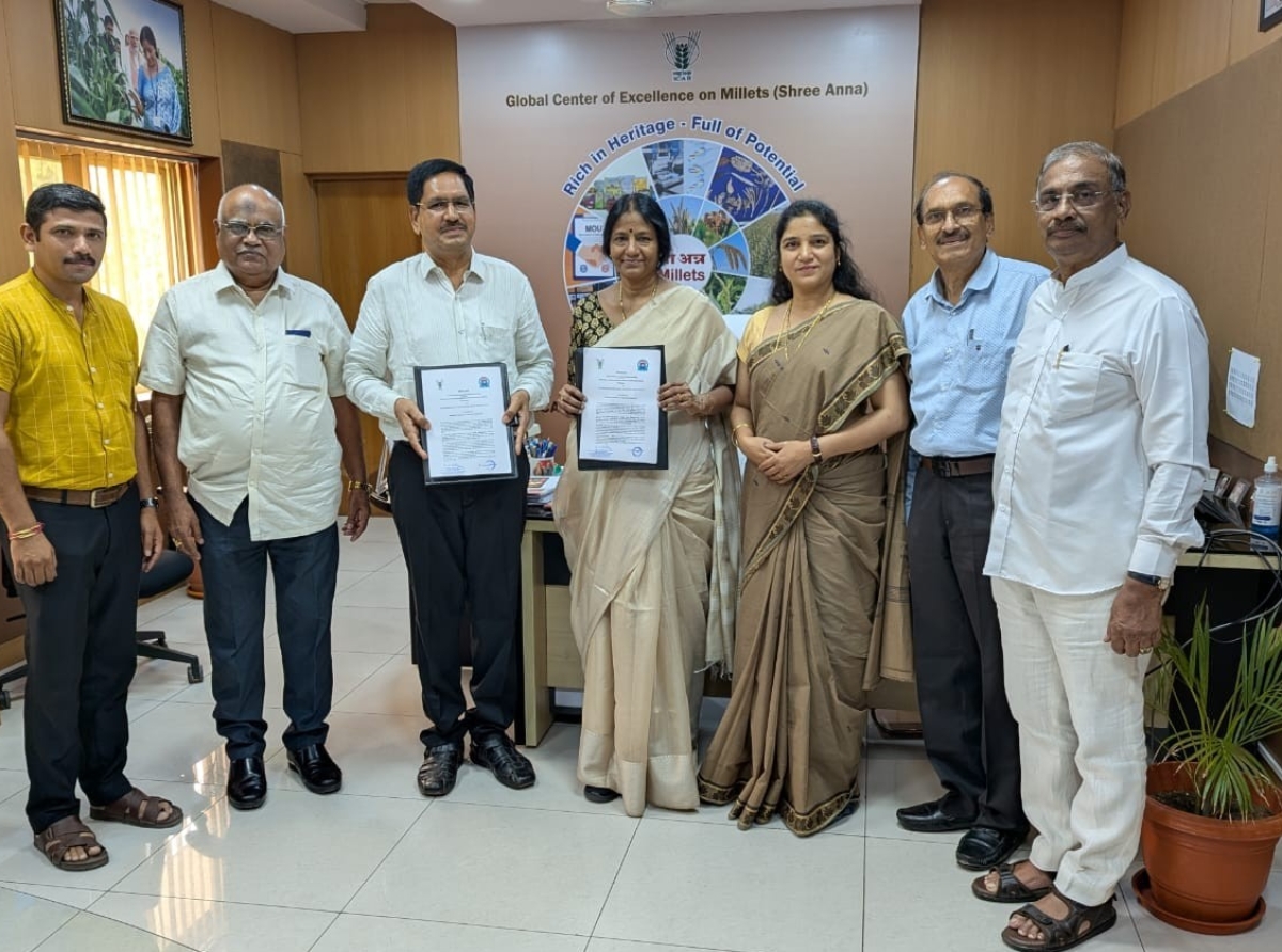 MoU with ICAR-Indian Institute of Millets Research (IIMR), Hyderabad